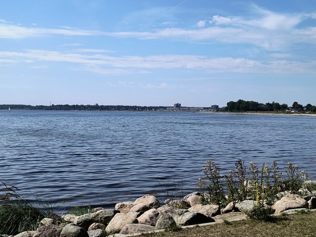 Blick von Stande nach Schilksee