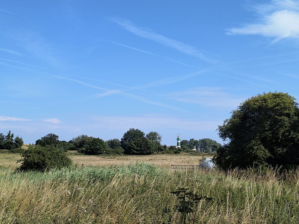 Weg zum Leuchtturm Bülk