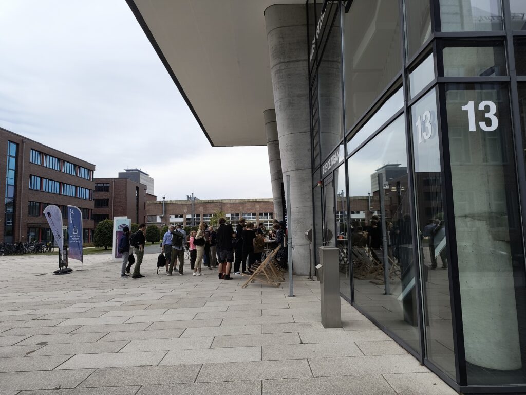 Eingang Barcamp Kiel