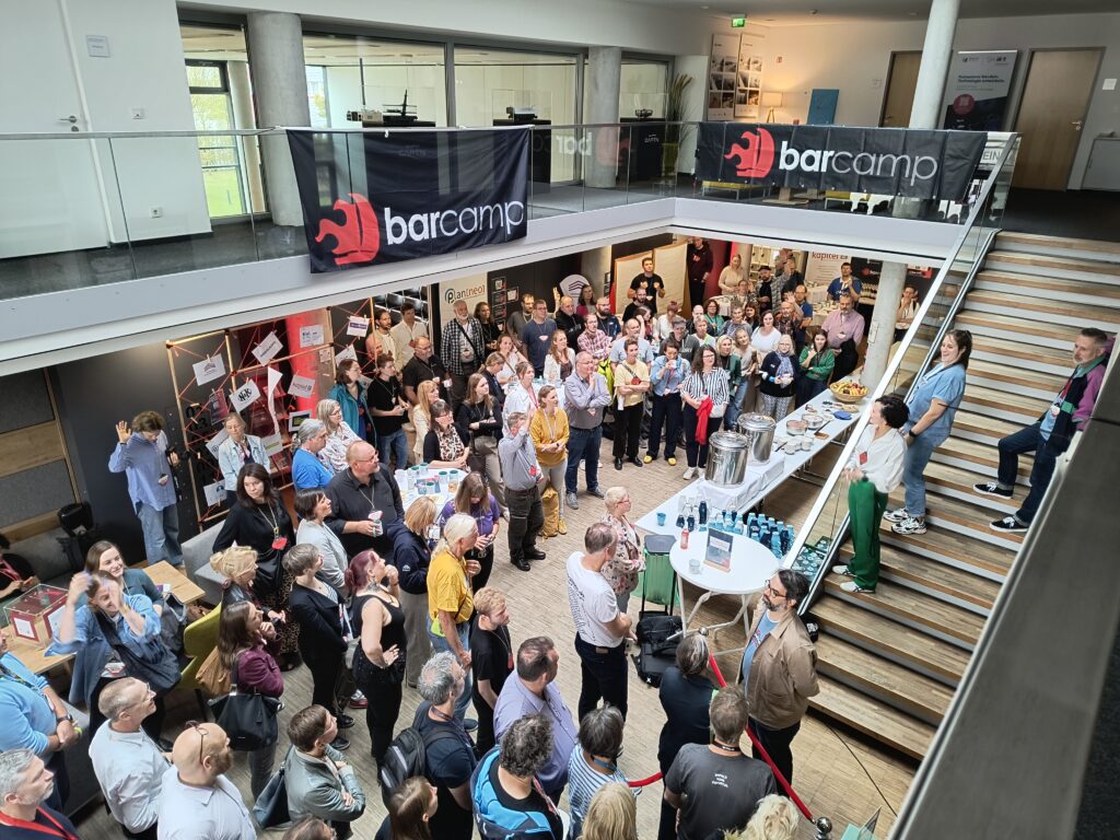 Blick von der Galerie